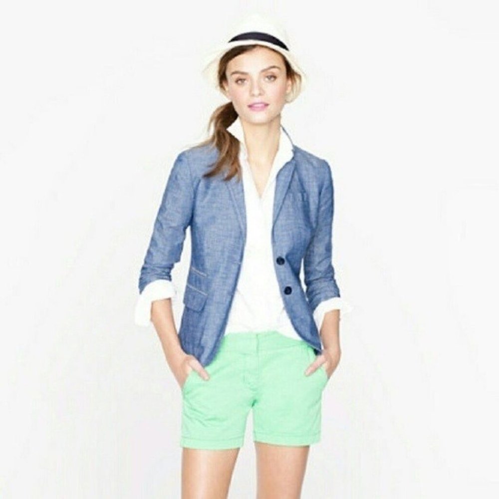 J Crew 5" chino shorts sz8